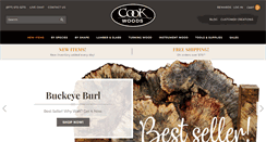 Desktop Screenshot of cookwoods.com